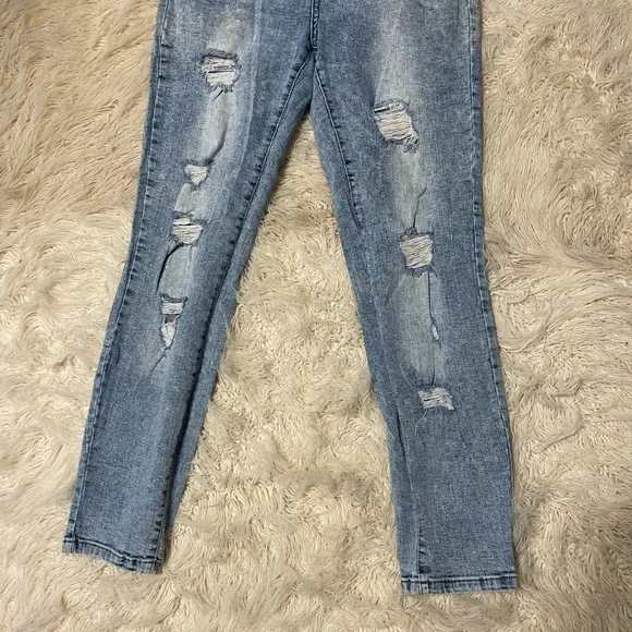 Harmony and havoc Distressed Women Jeggings - Picture 3 of 6